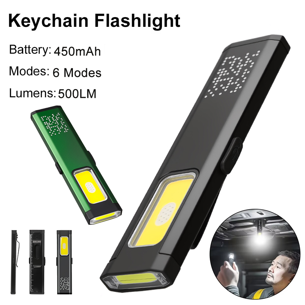 Outdoor Lighting Setup - Mini Portable Rechargeable LED Torch Light,