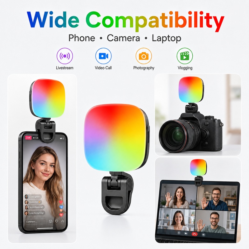 Outdoor Lighting In Photography - Portable RGB LED Fill Light Pocket