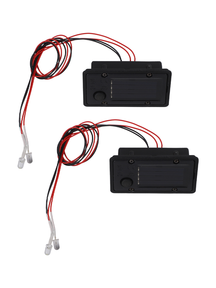 Solar Path Light - 2pcs Solar Light Boxes Replacement Top