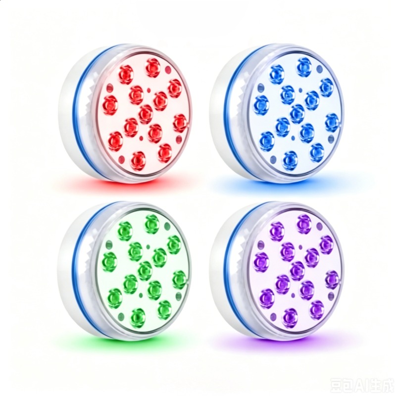 Pond Light Submersible - Decorative 13LED Submersible Aquarium Light RGB