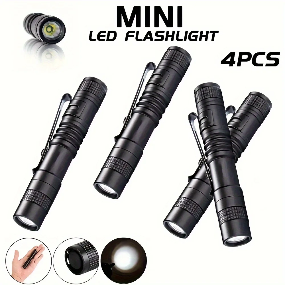 Outdoor Lighting Setup - 1-4PCS Mini Portable LED Pen Light