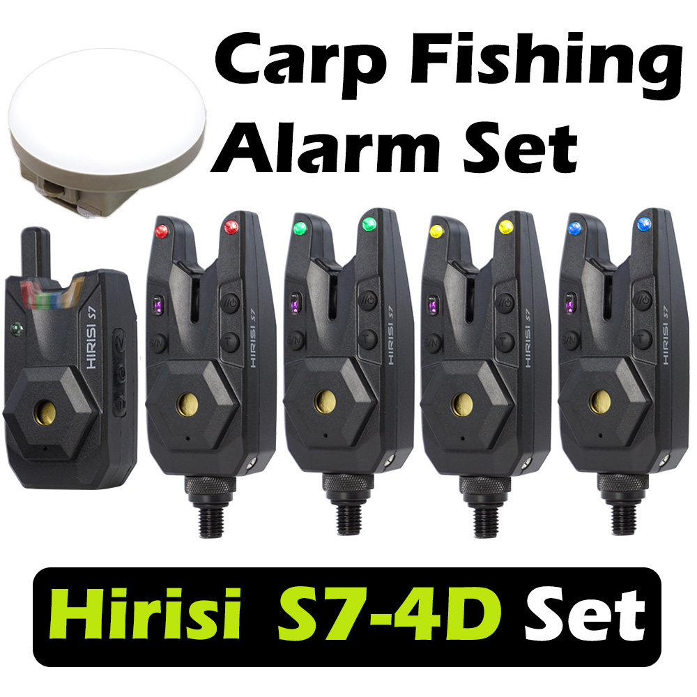 Outdoor Lighting Kits - Hirisi S7-4D Wireless Carp Fishing Bite