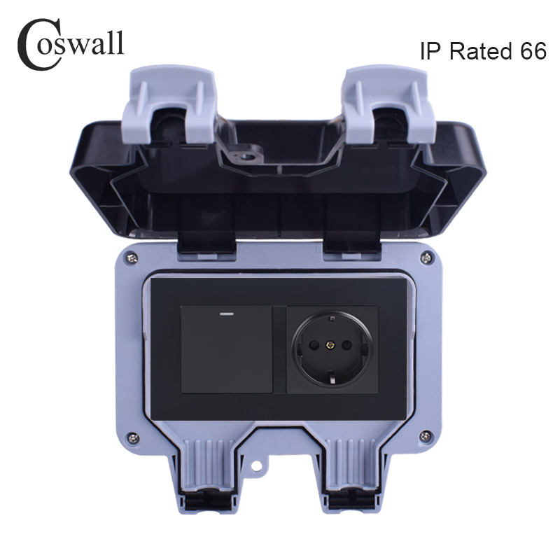 Coswall IP66 Weatherproof Wate - Outdoor Lighting No Outlet review and price