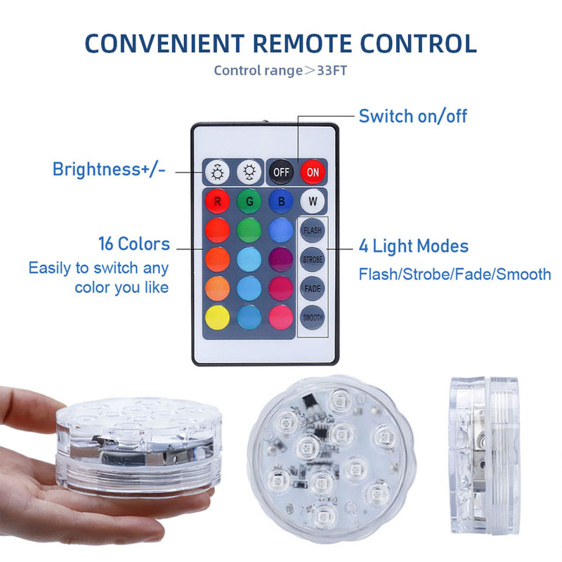 Multi Color Submersible LED Li - Pond Light Submersible review and price