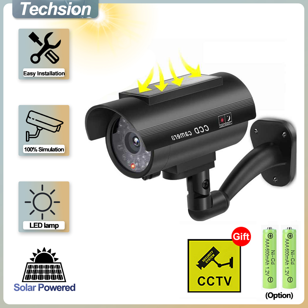 Solar Panel Dummy Surveillance - Outdoor Lighting Solar Panel review and price