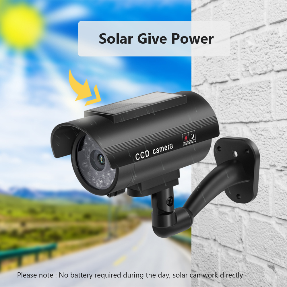 Solar Panel Dummy Surveillance - Outdoor Lighting Solar Panel review and price