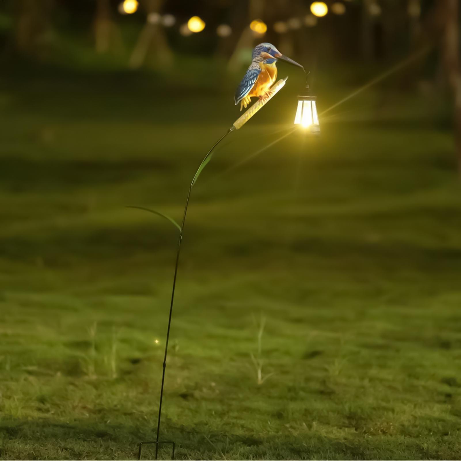 Solar Powered Kingfisher Light - Solar Path Light review and price