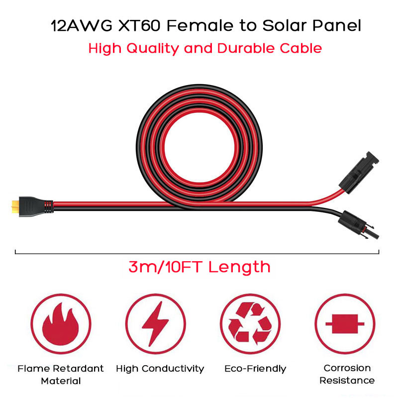 3m 1.5m 12AWG XT60 Female to S - Outdoor Lighting Extension Cable review and price
