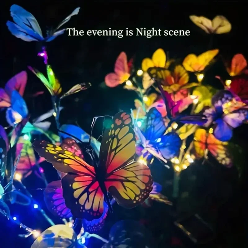 Solar LED Butterfly Garden Lig - Outdoor Lighting Effects review and price