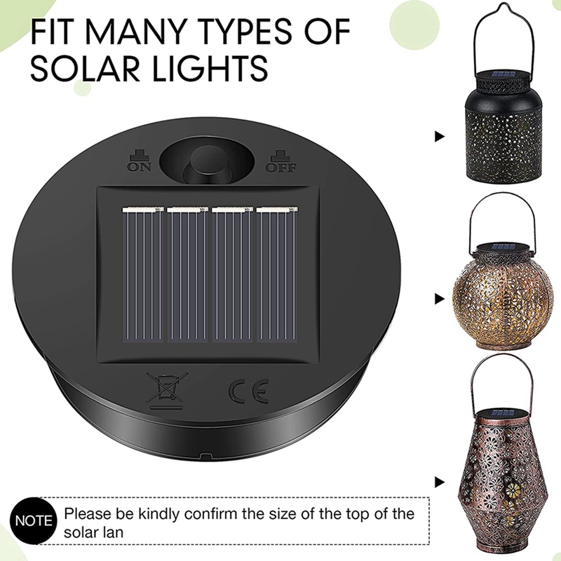 6 Pcs Solar Lights Replacement - Outdoor Lighting Solar Panel review and price
