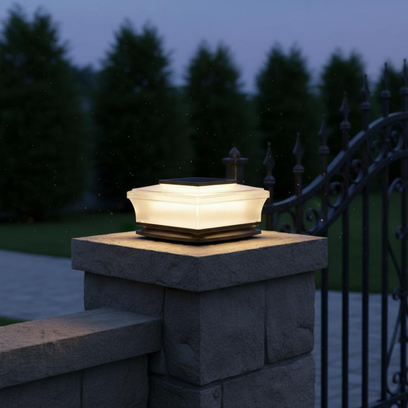 Solar Post Cap Light Wireless  - Outdoor Lighting Wireless review and price