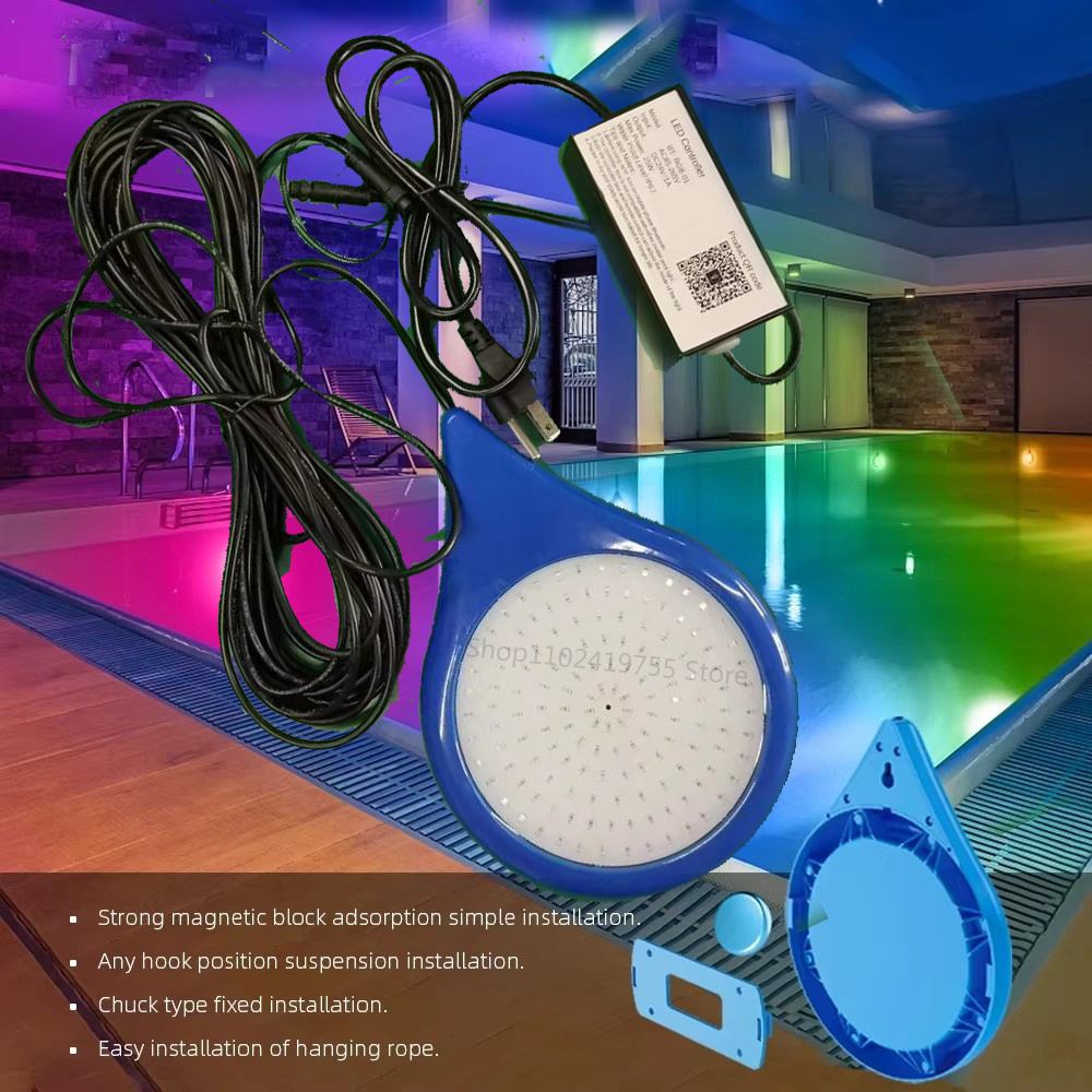 30W RGB Underwater Light Magne - Pond Light Submersible review and price