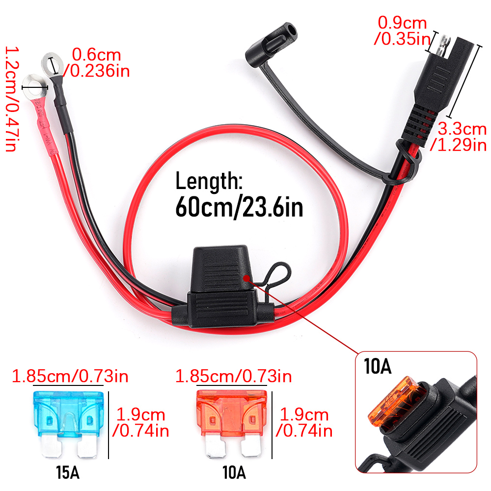 Double SAE Quick Release Cable - Outdoor Lighting Extension Cable review and price