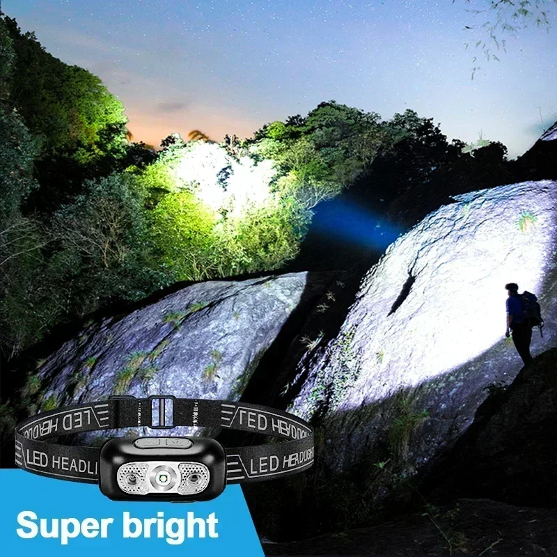 Strong Light Headlamp Portable - Outdoor Lighting Sensor review and price
