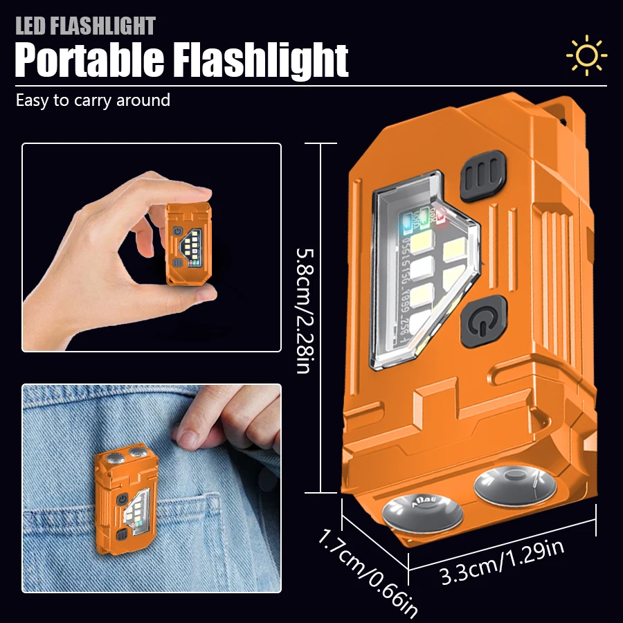 Mini Keychain EDC Flashlight R - Outdoor Lighting Setup review and price