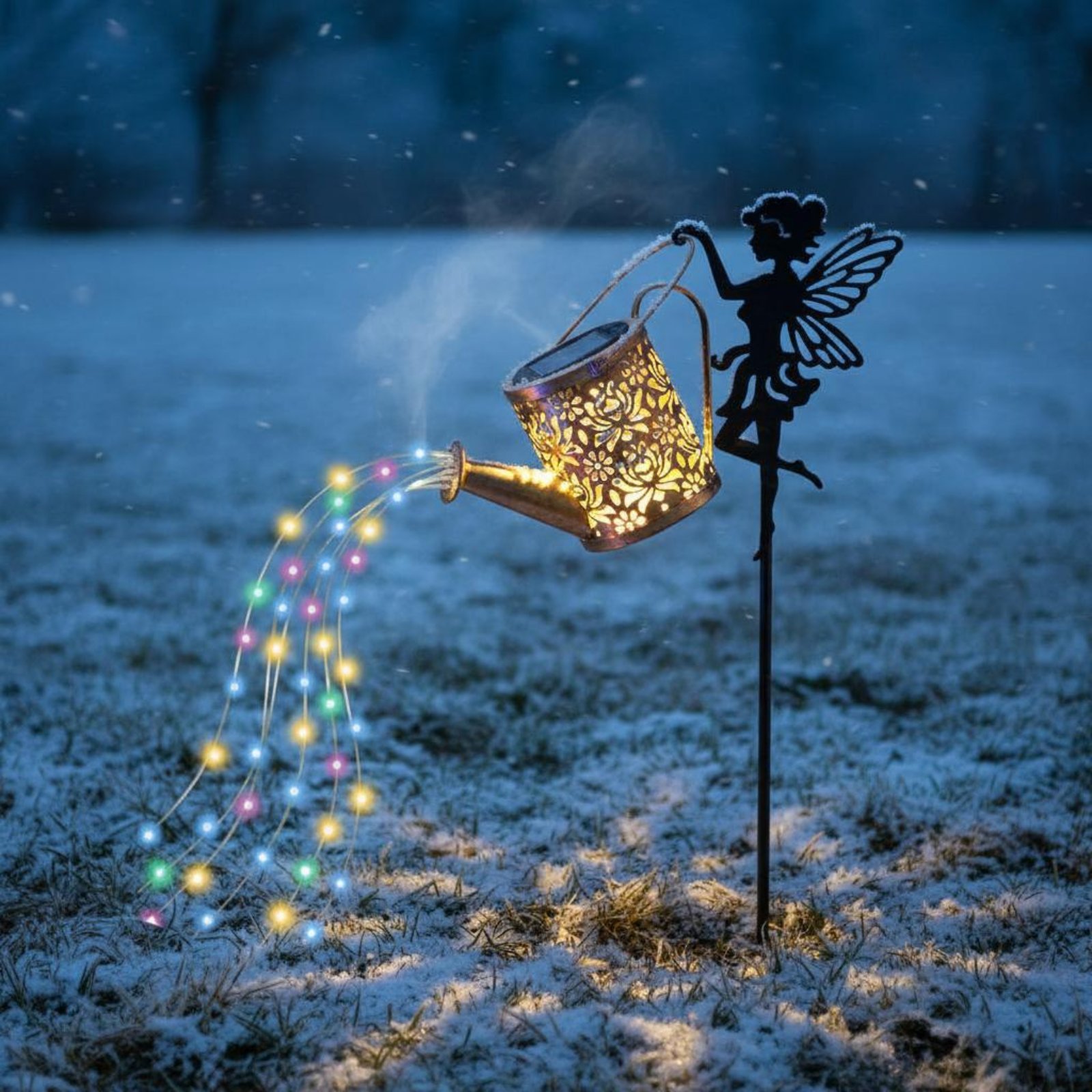 Solar Fairy Watering Can Light - Outdoor Lighting For Patio review and price