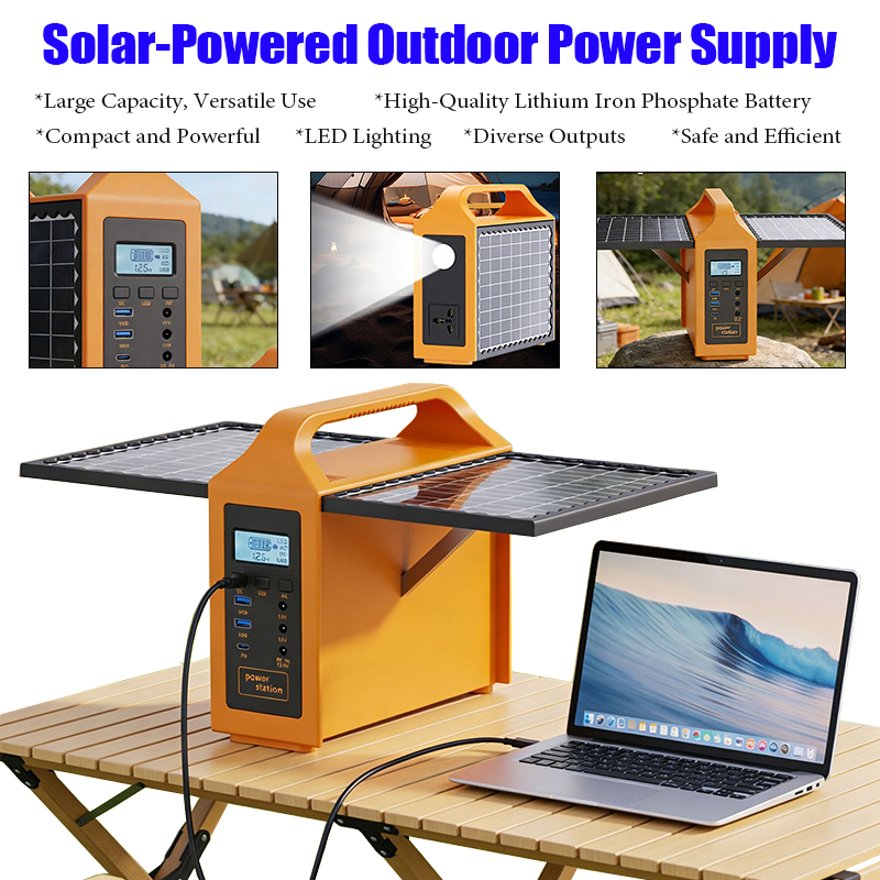 150W Portable Solar Power Stat - Outdoor Lighting Solar Panel review and price
