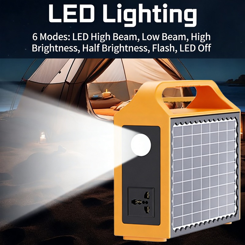 150W Portable Solar Power Stat - Outdoor Lighting Solar Panel review and price