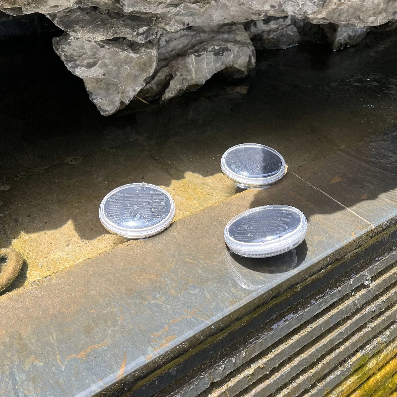 Solar-powered outdoor water fe - Outdoor Lighting Sensor review and price