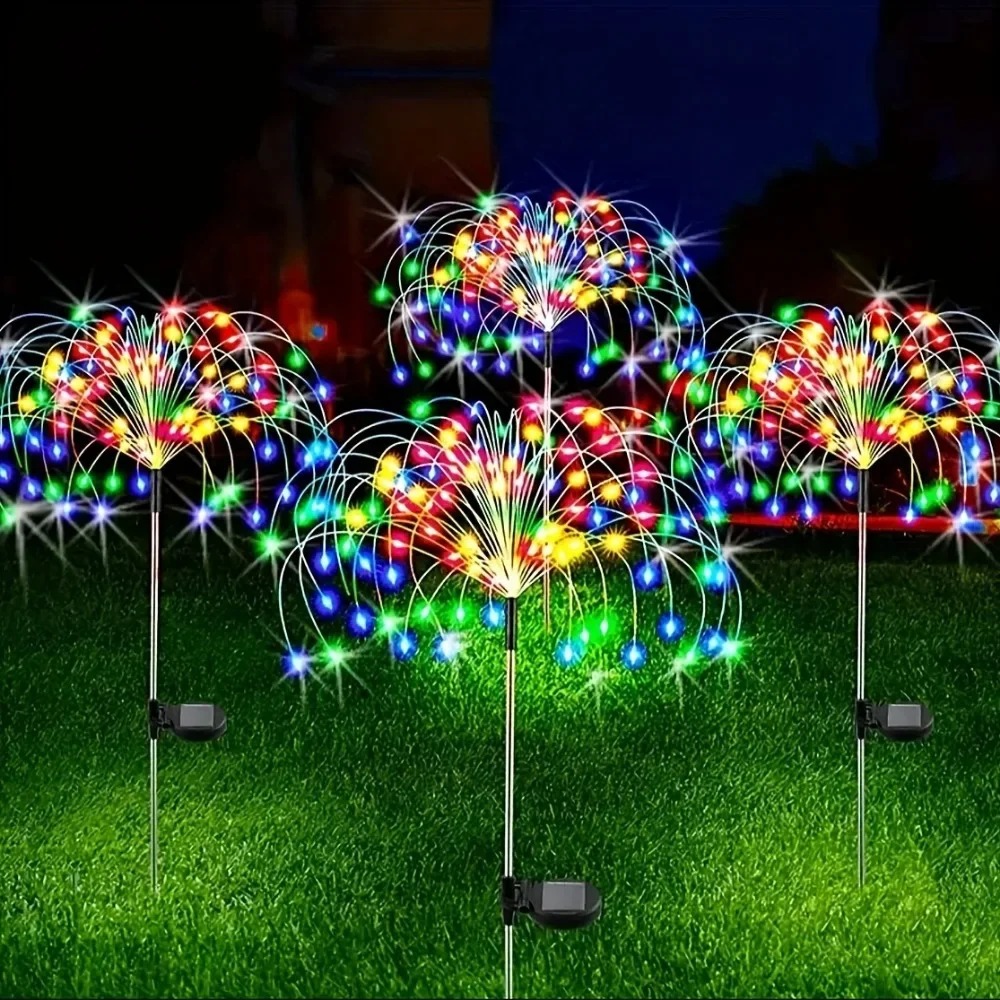 Solar LED Firework Fairy Light - Outdoor Lighting Effects review and price