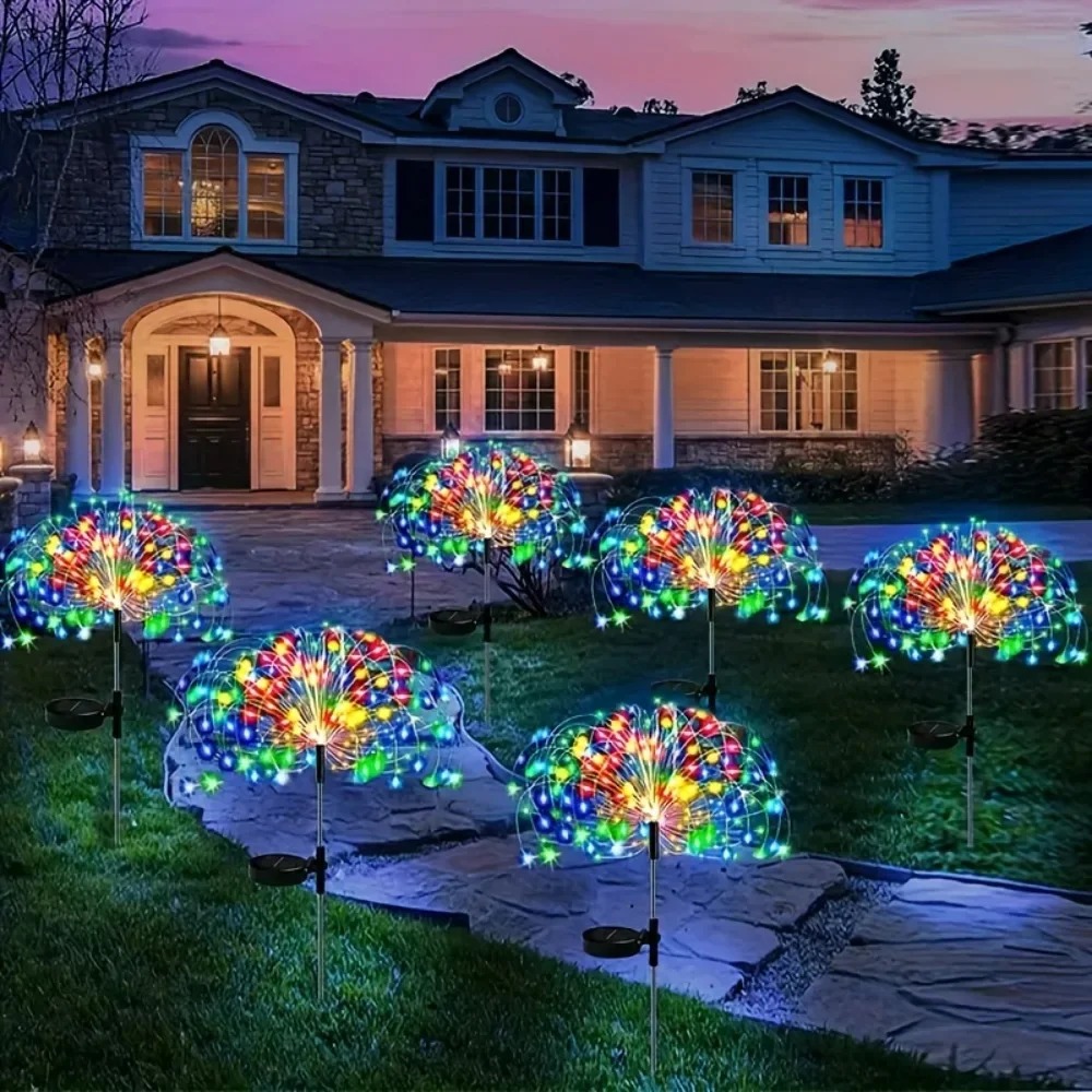 Solar LED Firework Fairy Light - Outdoor Lighting Effects review and price