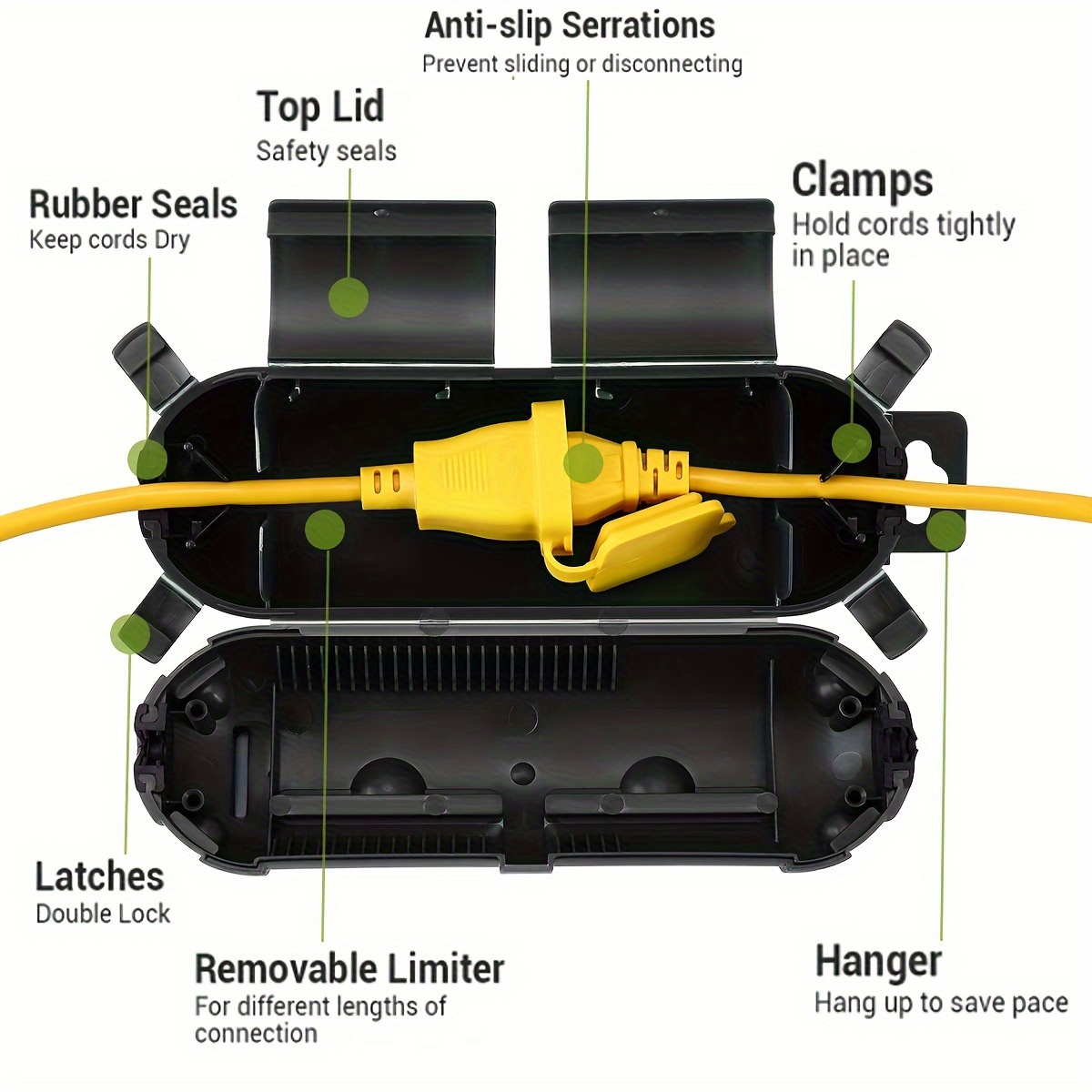 Extension Cord Plug Connection - Outdoor Lighting Extension Cable review and price