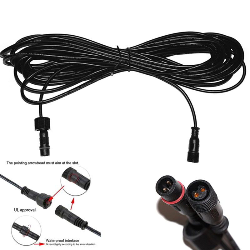 5m Double hole Plug Led Solar  - Outdoor Lighting Extension Cable review and price
