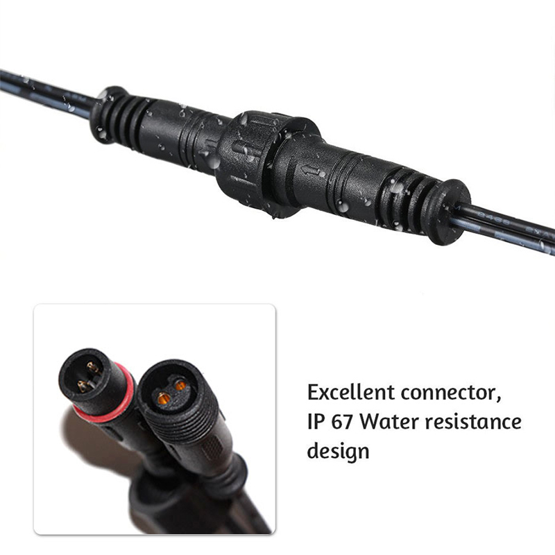5m Double hole Plug Led Solar  - Outdoor Lighting Extension Cable review and price