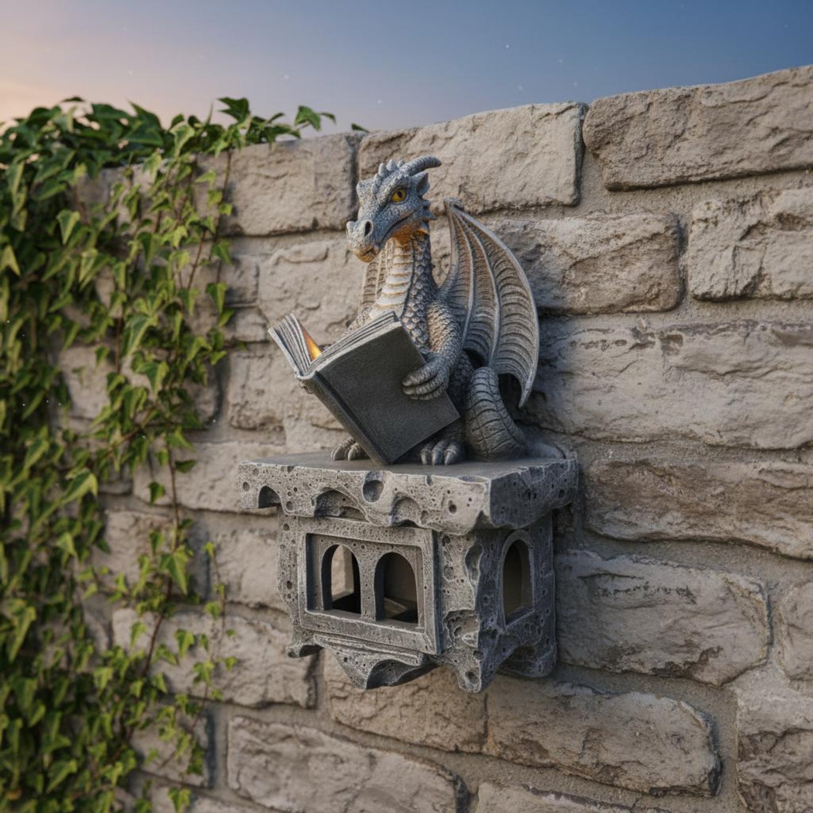 Solar Wyvern Wall Shine Auto O - Outdoor Lighting For Patio review and price
