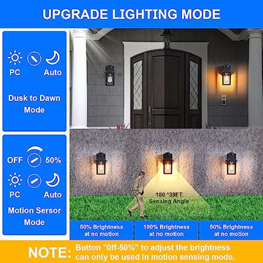 Porch Light with GFCI Outlet D - Outdoor Lighting No Outlet review and price