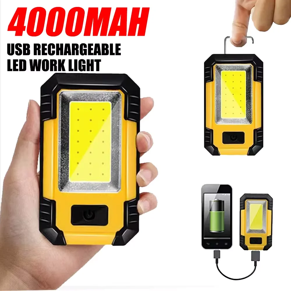 Rechargeable 4000MaH Work Ligh - Outdoor Lighting Setup review and price