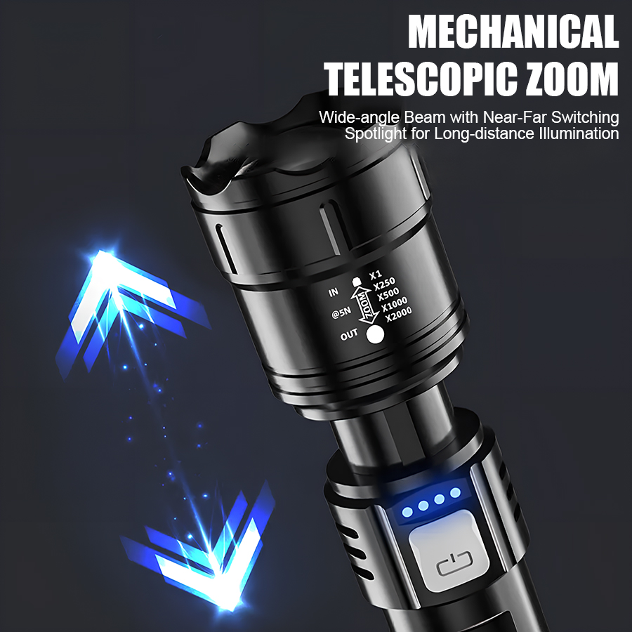 High Power P50 LED Flashlight  - Outdoor Lighting Setup review and price