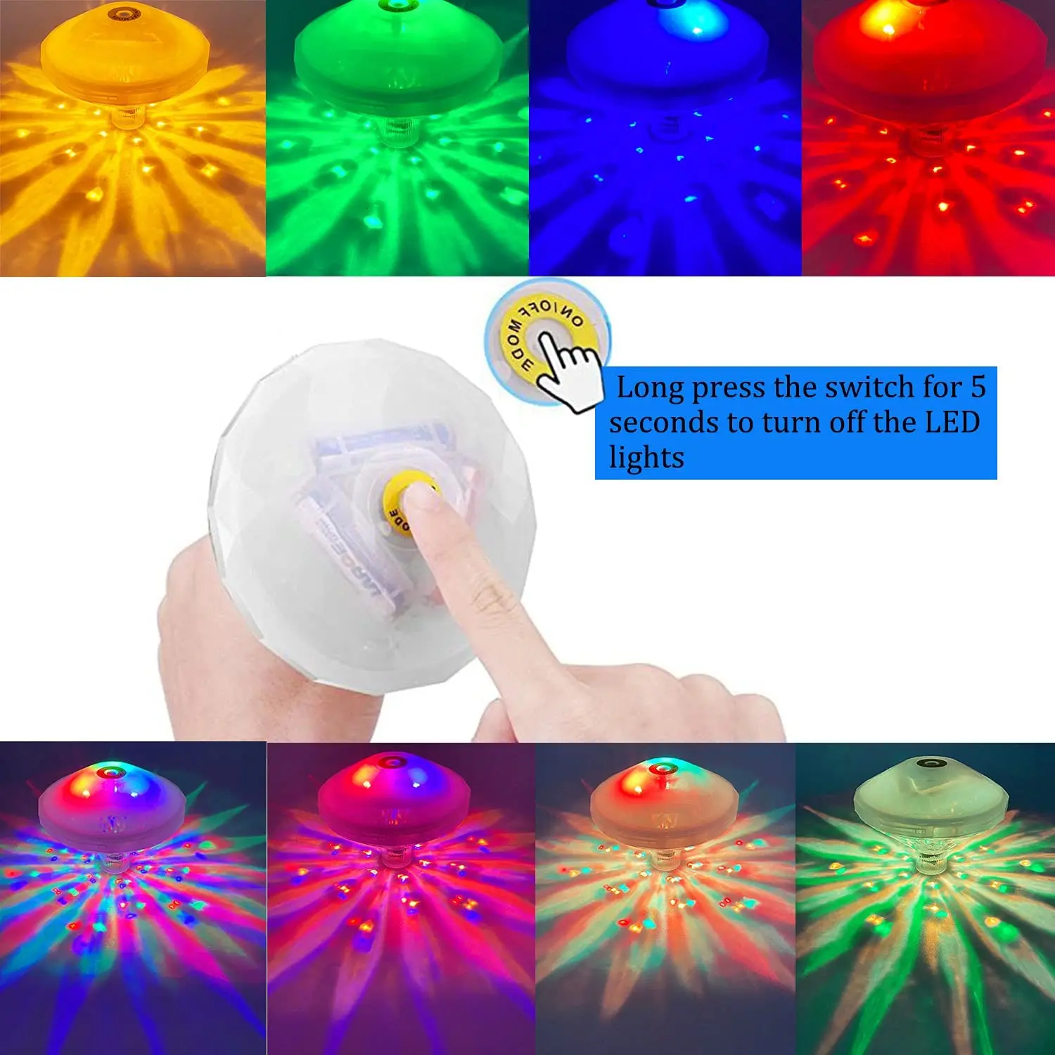 LED Pool Light Waterproof Floa - Pond Light Submersible review and price