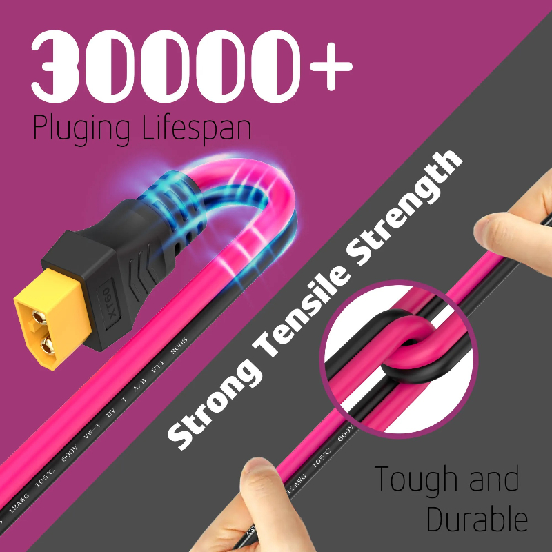 XT60 Extension Cable 12AWG XT6 - Outdoor Lighting Extension Cable review and price