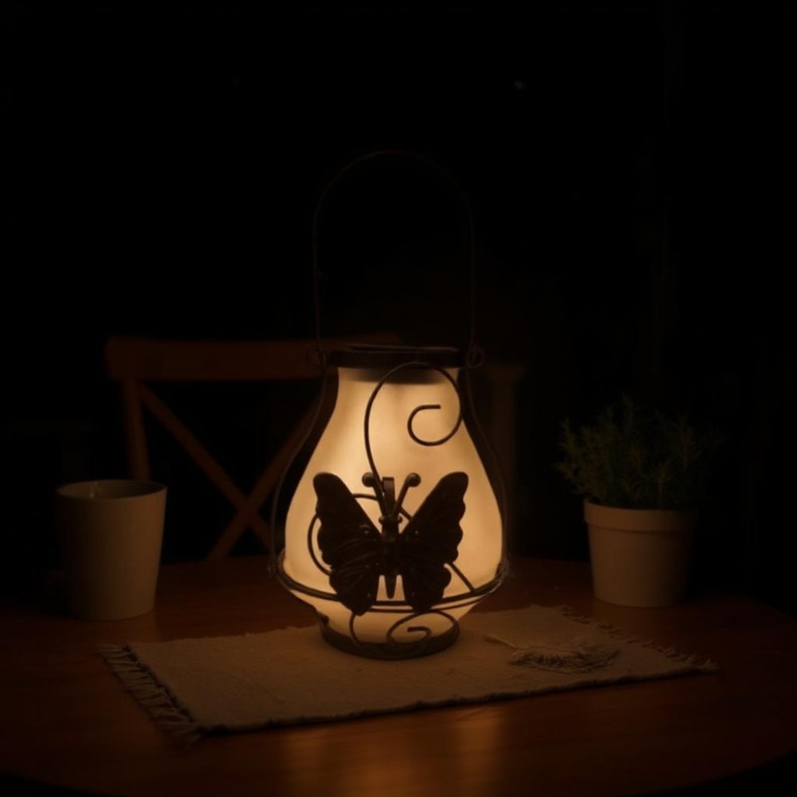 Solar Butterfly Lantern Waterp - Outdoor Lighting For Patio review and price