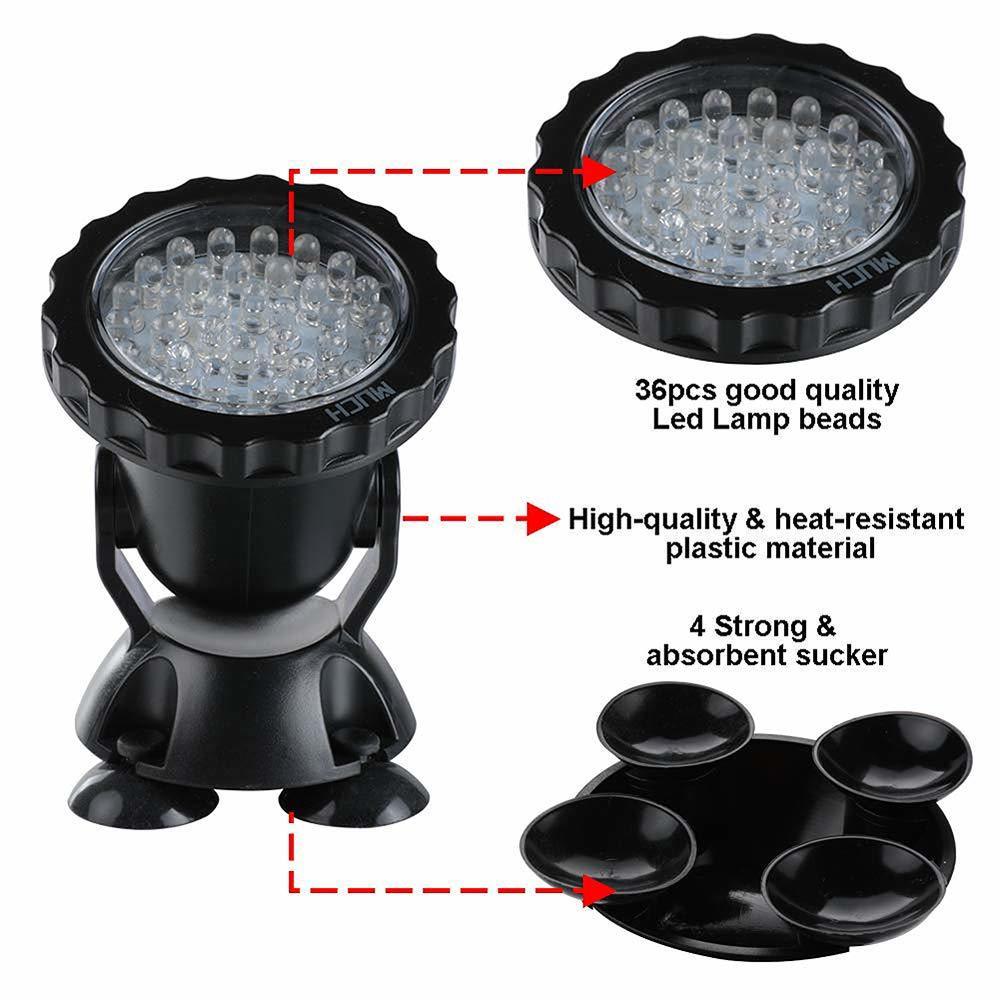12V Submersible Pond Light Mul - Pond Light Submersible review and price