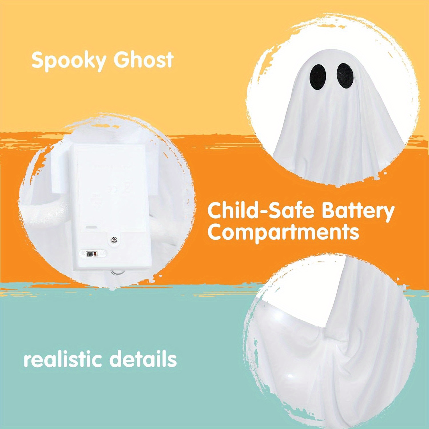 Halloween Hanging Light up Gho - Outdoor Lighting Effects review and price