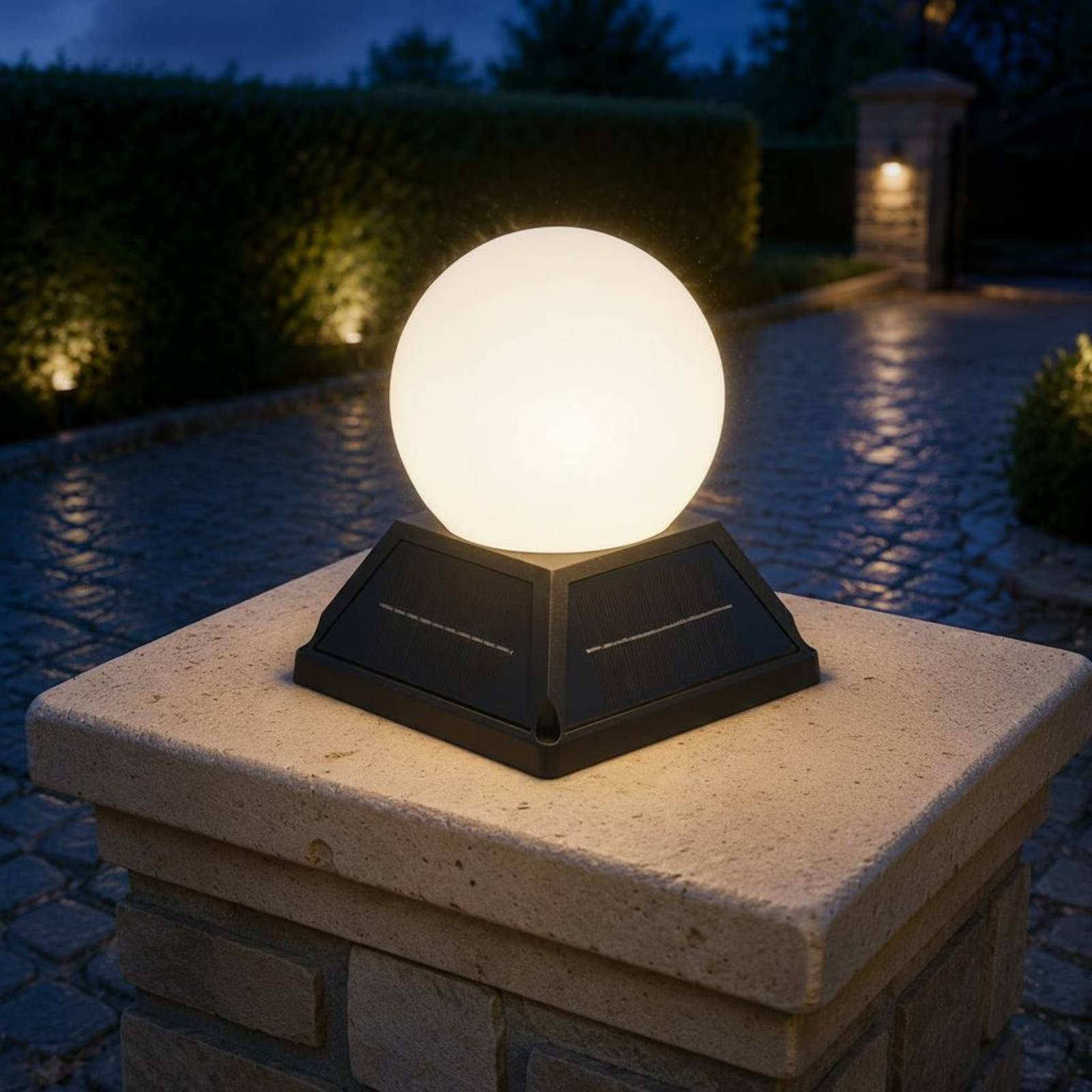 Solar Post Cap Light Wireless  - Outdoor Lighting Wireless review and price