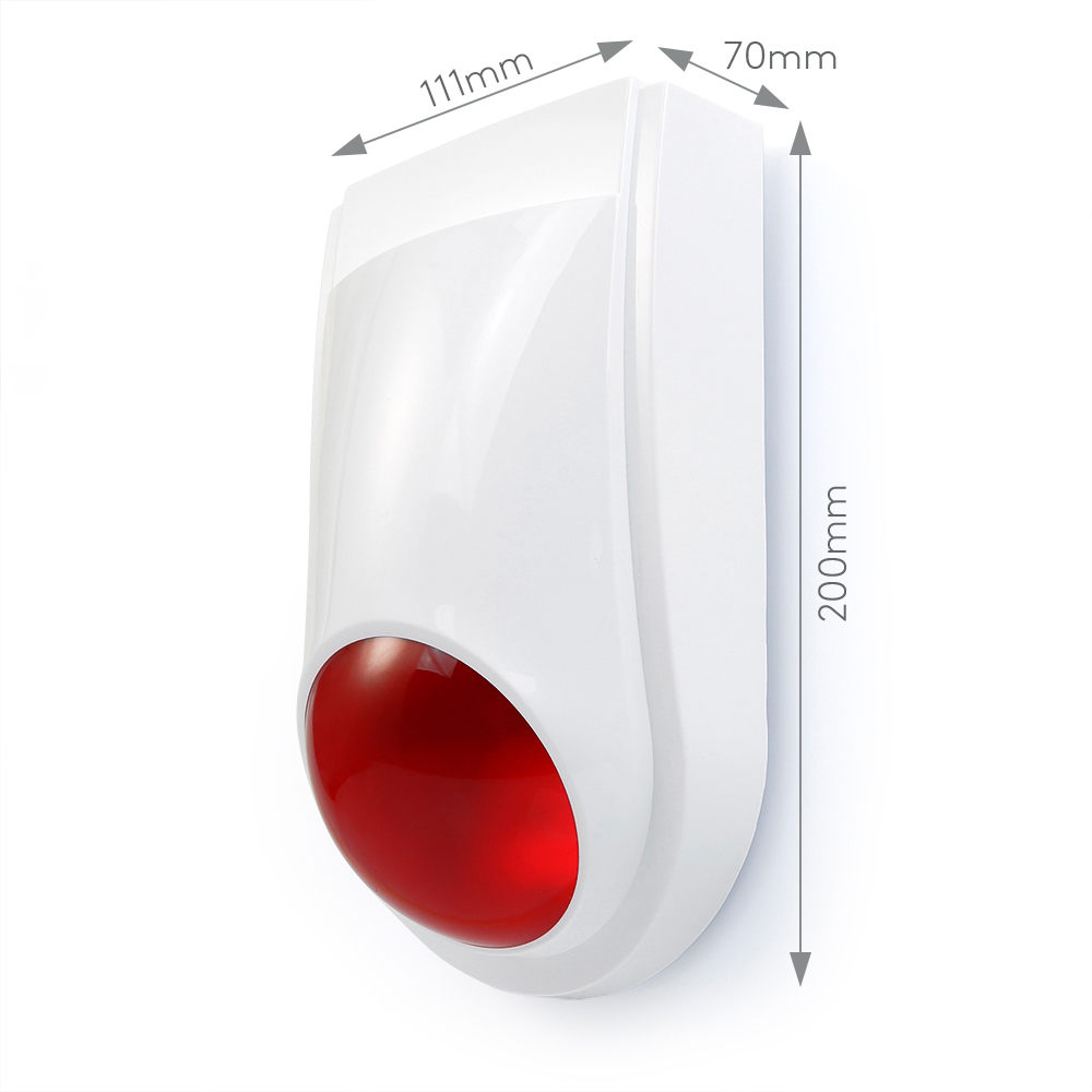 Wireless Flash Siren E6 Outdoo - Outdoor Lighting Wireless review and price