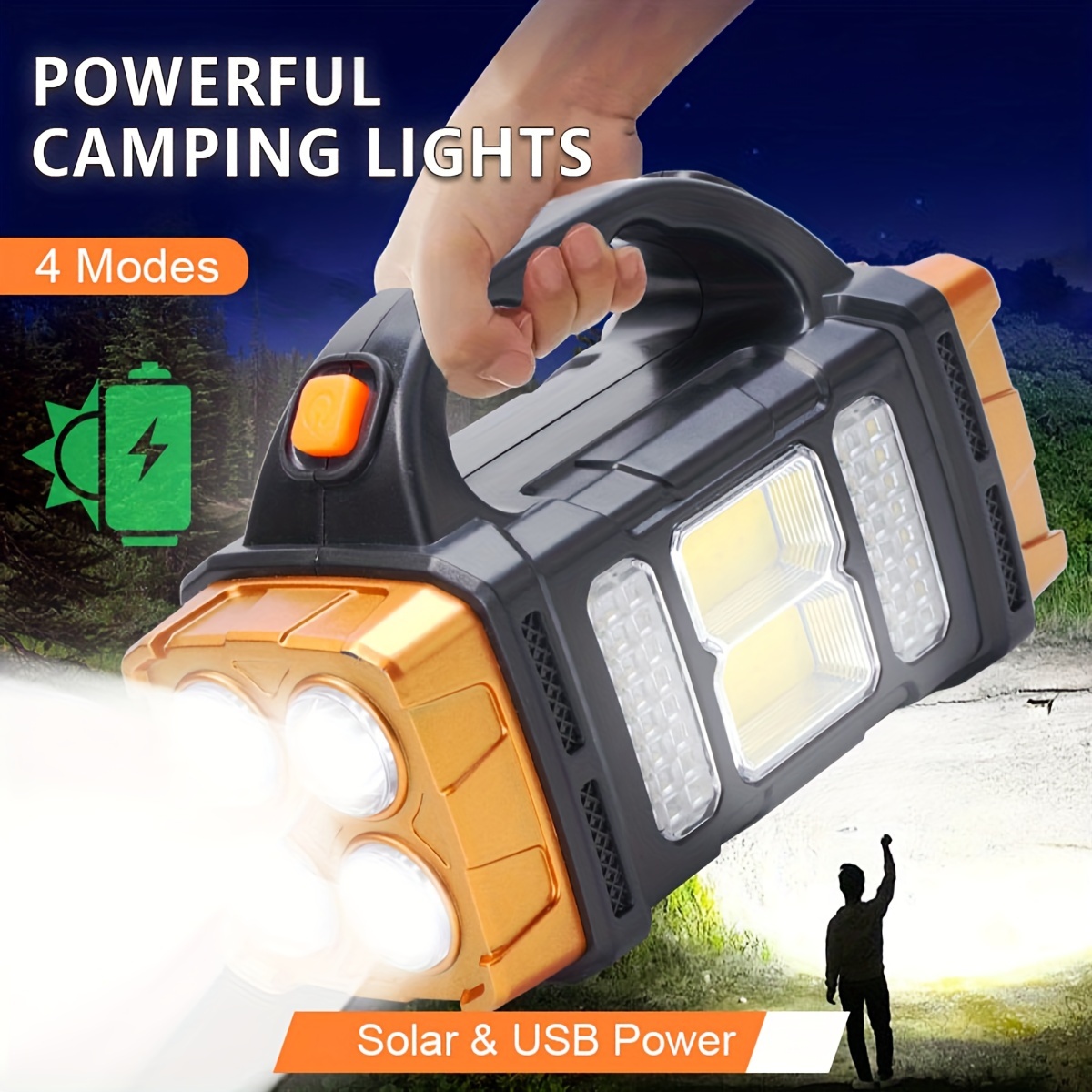 New Upgrade Rechargeable High  - Outdoor Lighting Solar Panel review and price