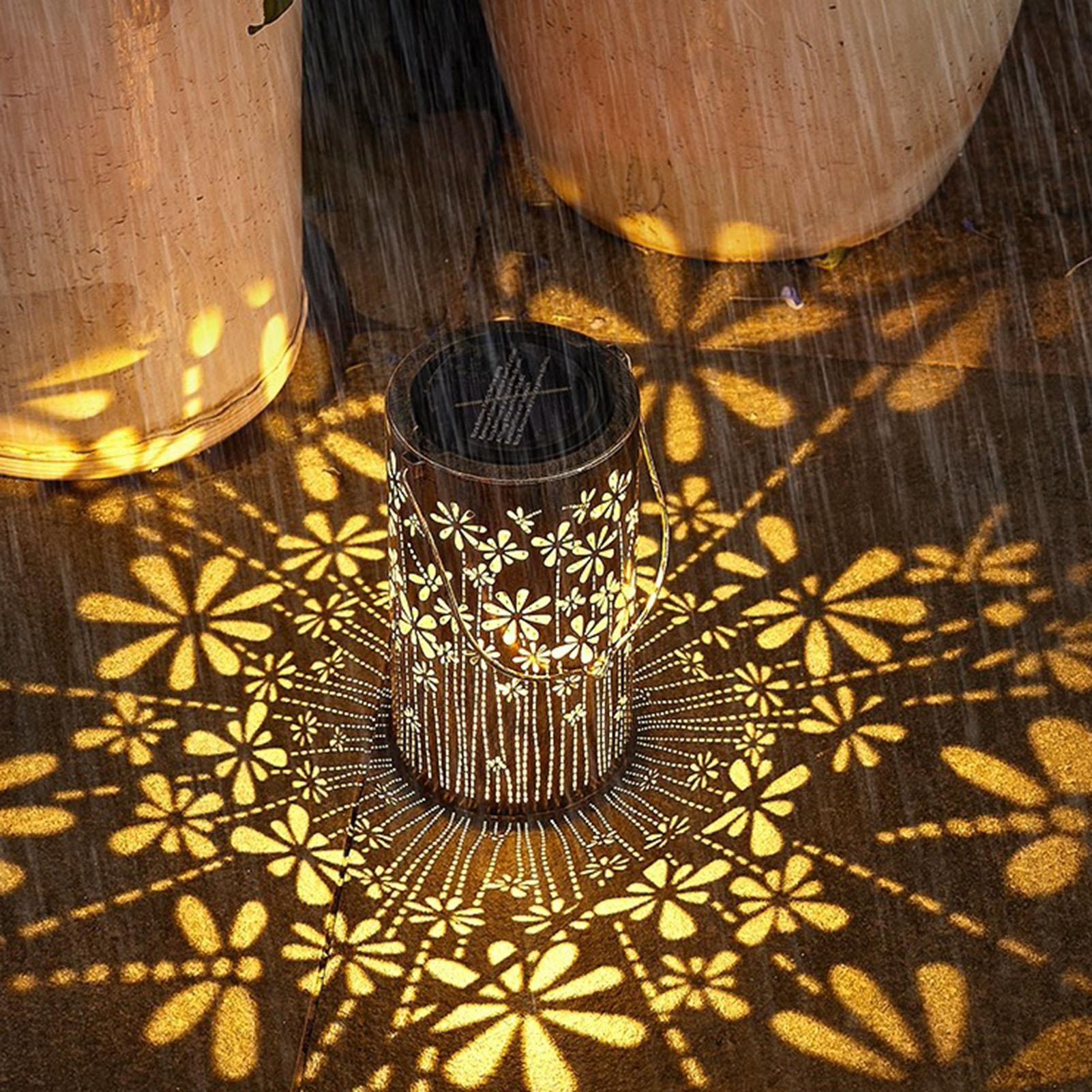 Solar Lanterns Colorful Metal  - Solar Path Light review and price
