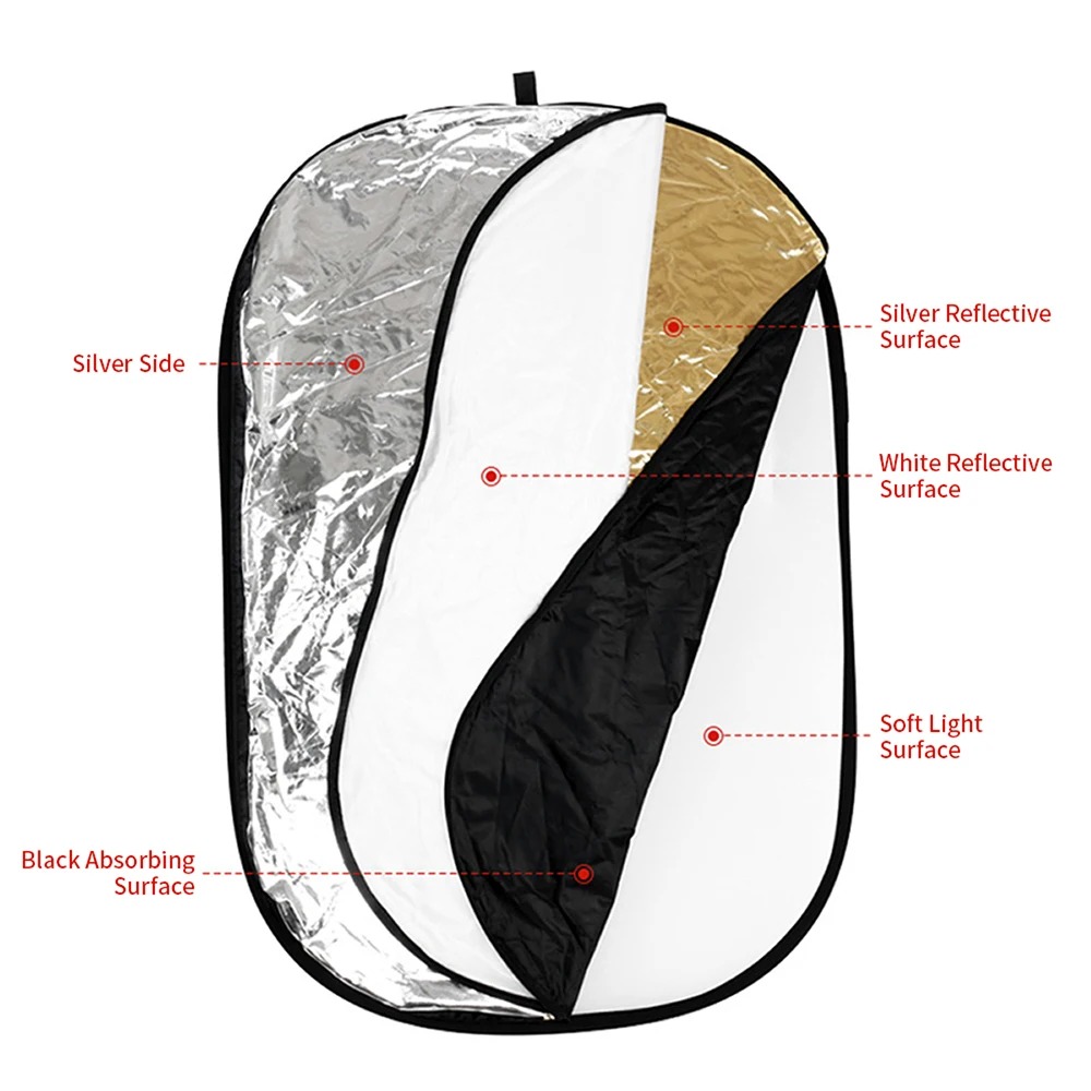 60/80/110CM 5-in-1 Collapsible - Outdoor Lighting In Photography review and price