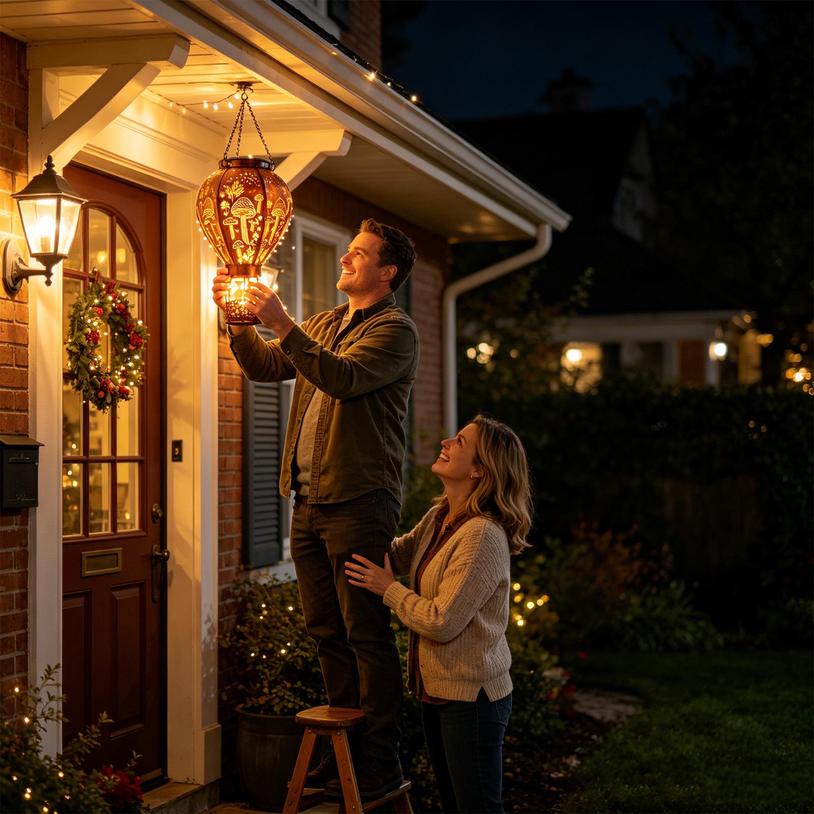 Hot Air Balloon Solar Light Hu - Solar Path Light review and price