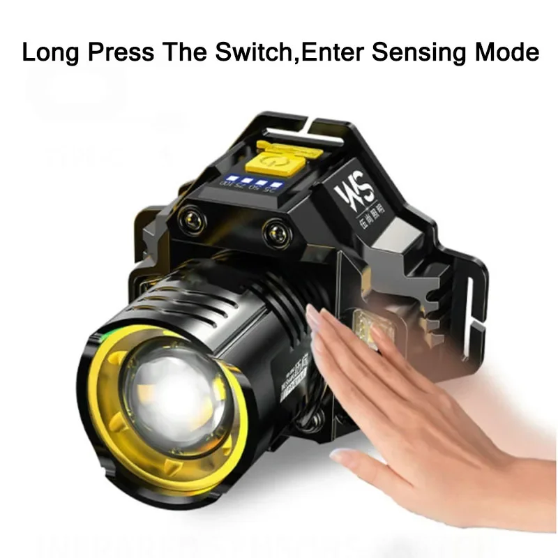 Rechargeable Powerful LED Head - Outdoor Lighting Sensor review and price