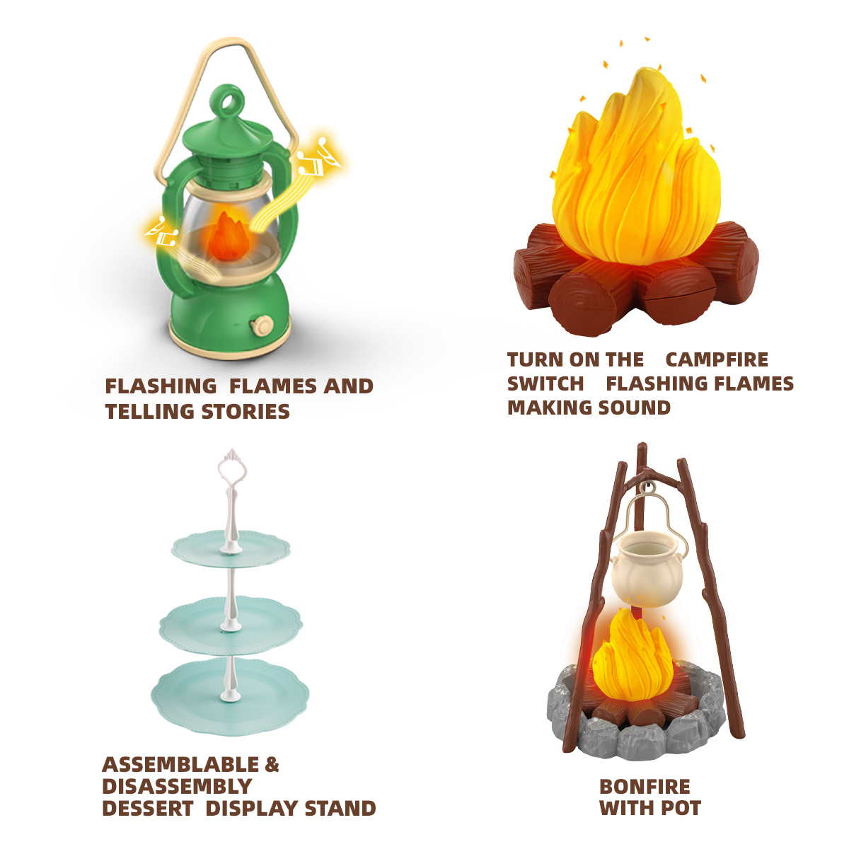 Kids Camping Set Campfire Pret - Outdoor Lighting Kits review and price