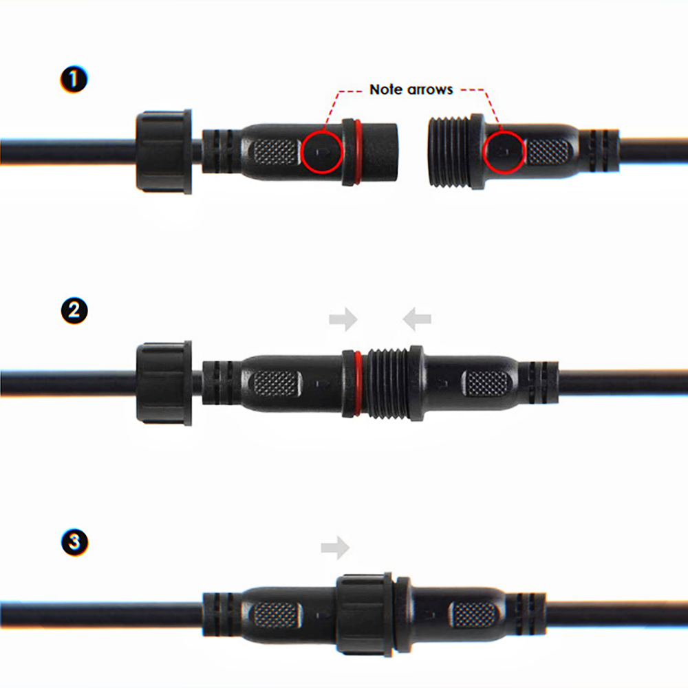 2pin DC LED Cable 1 Metre Exte - Outdoor Lighting Extension Cable review and price