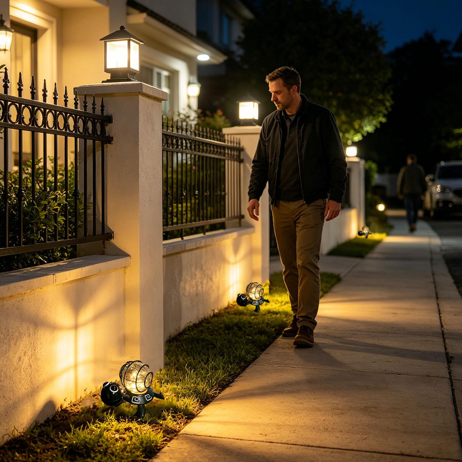 Turtle Solar Lights Outdoor Ga - Solar Path Light review and price