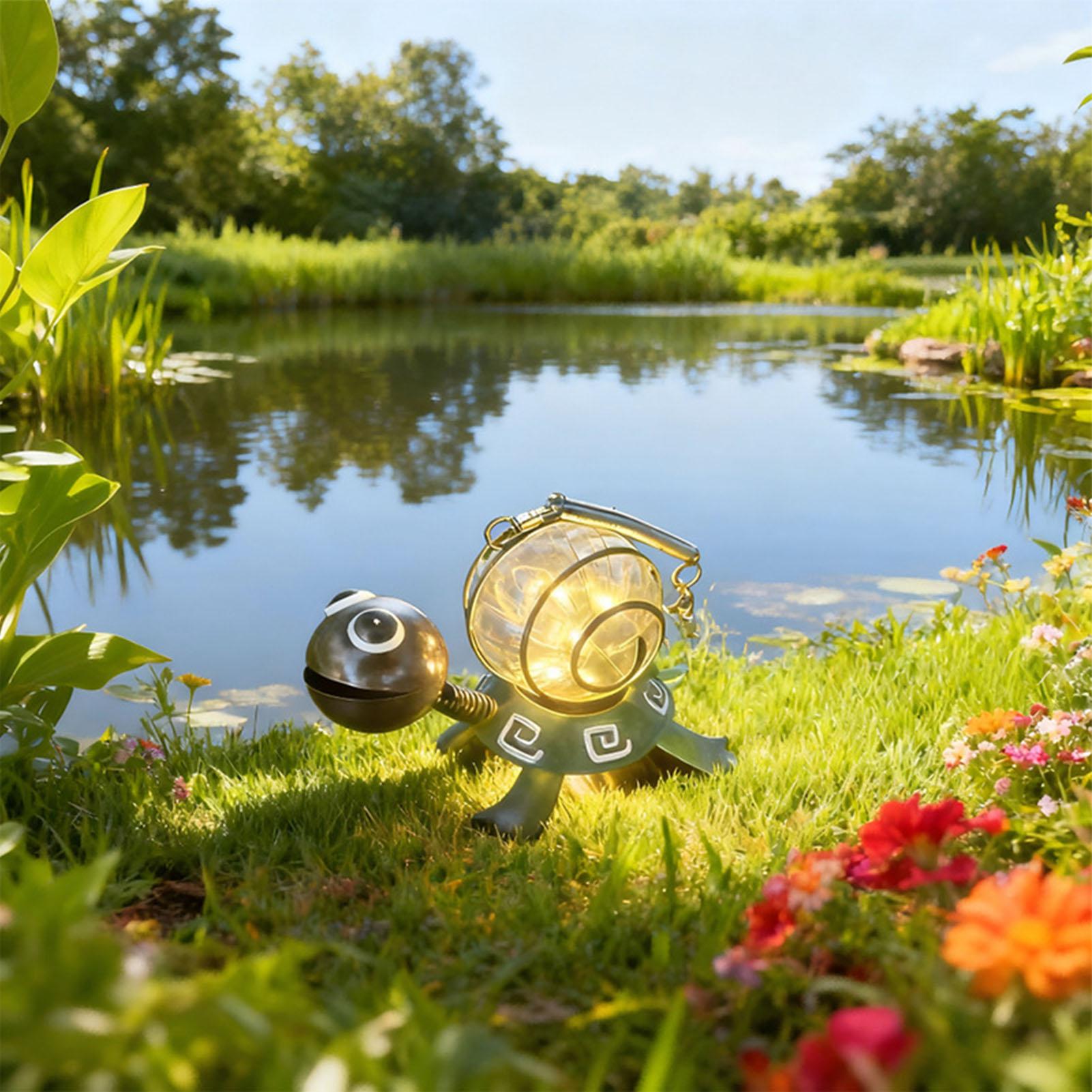 Turtle Solar Lights Outdoor Ga - Outdoor Lighting For Patio review and price