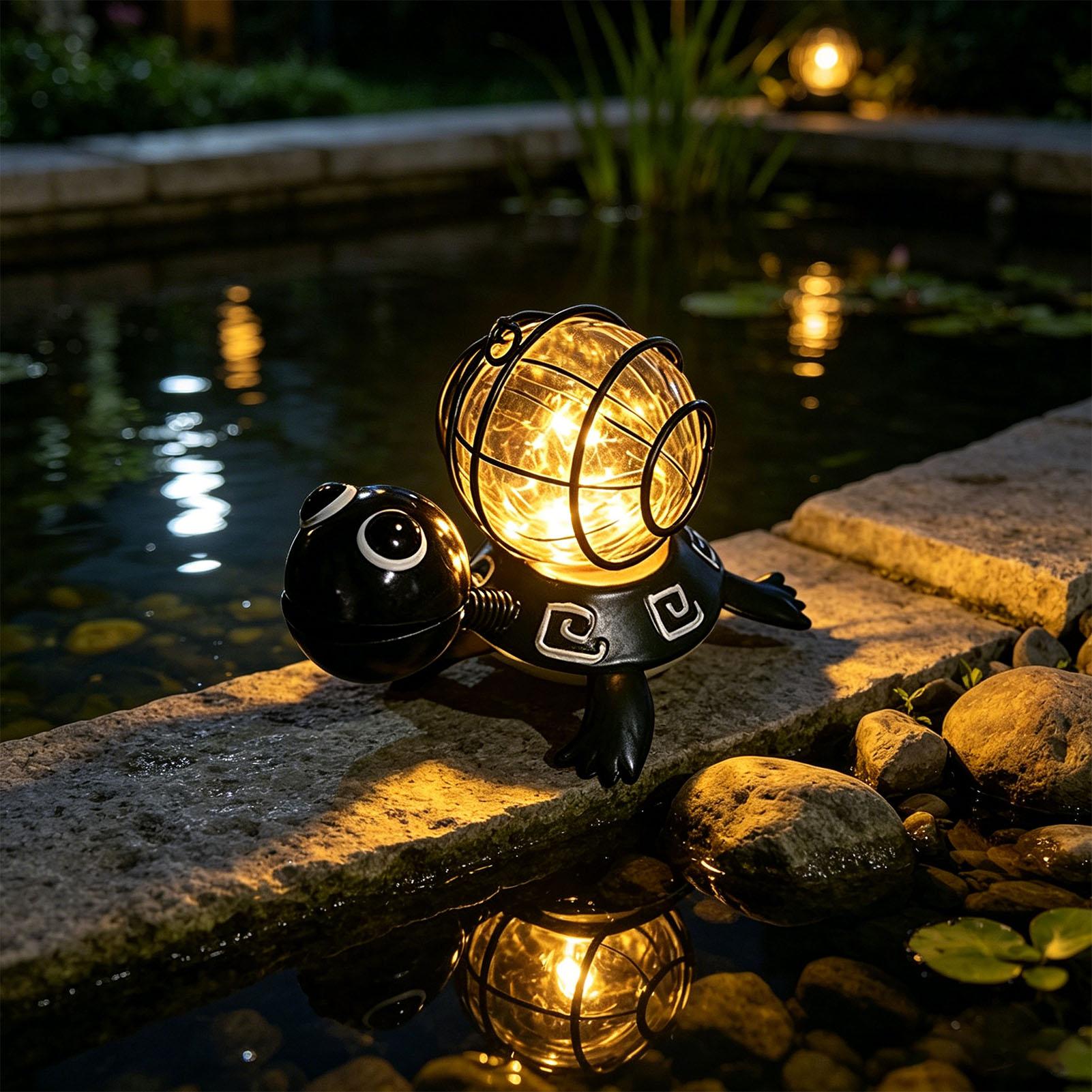 Turtle Solar Lights Outdoor Ga - Outdoor Lighting For Patio review and price