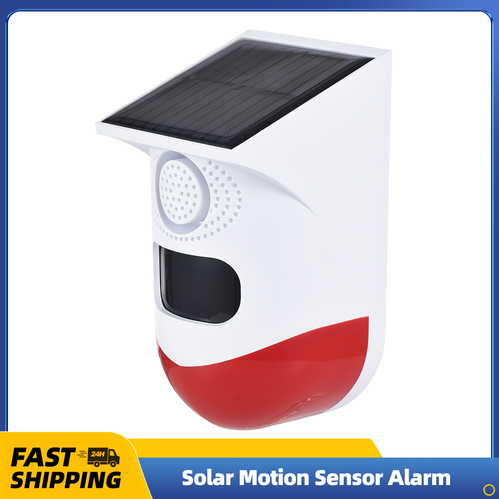 Solar Motion Sensor Alarm Outd - Outdoor Lighting Solar Panel review and price